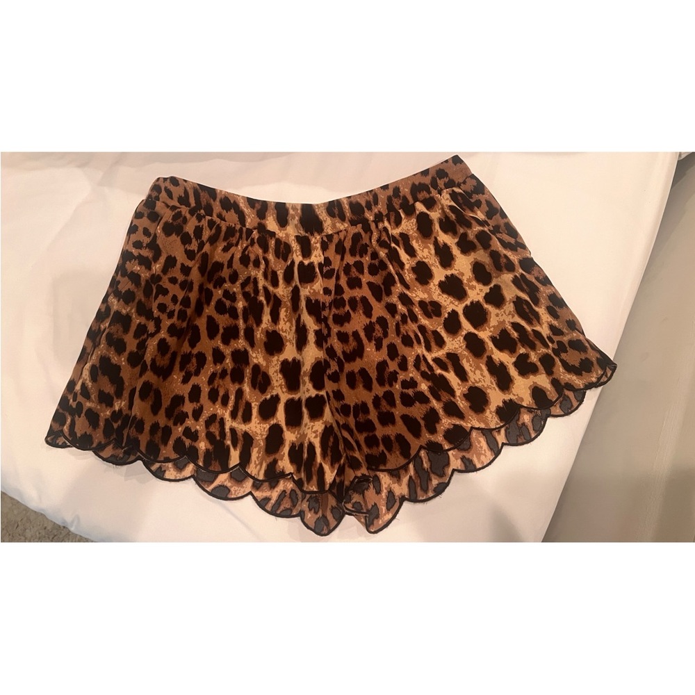 Mine Tan Bubble Mini Skirt Ruffled Night Out